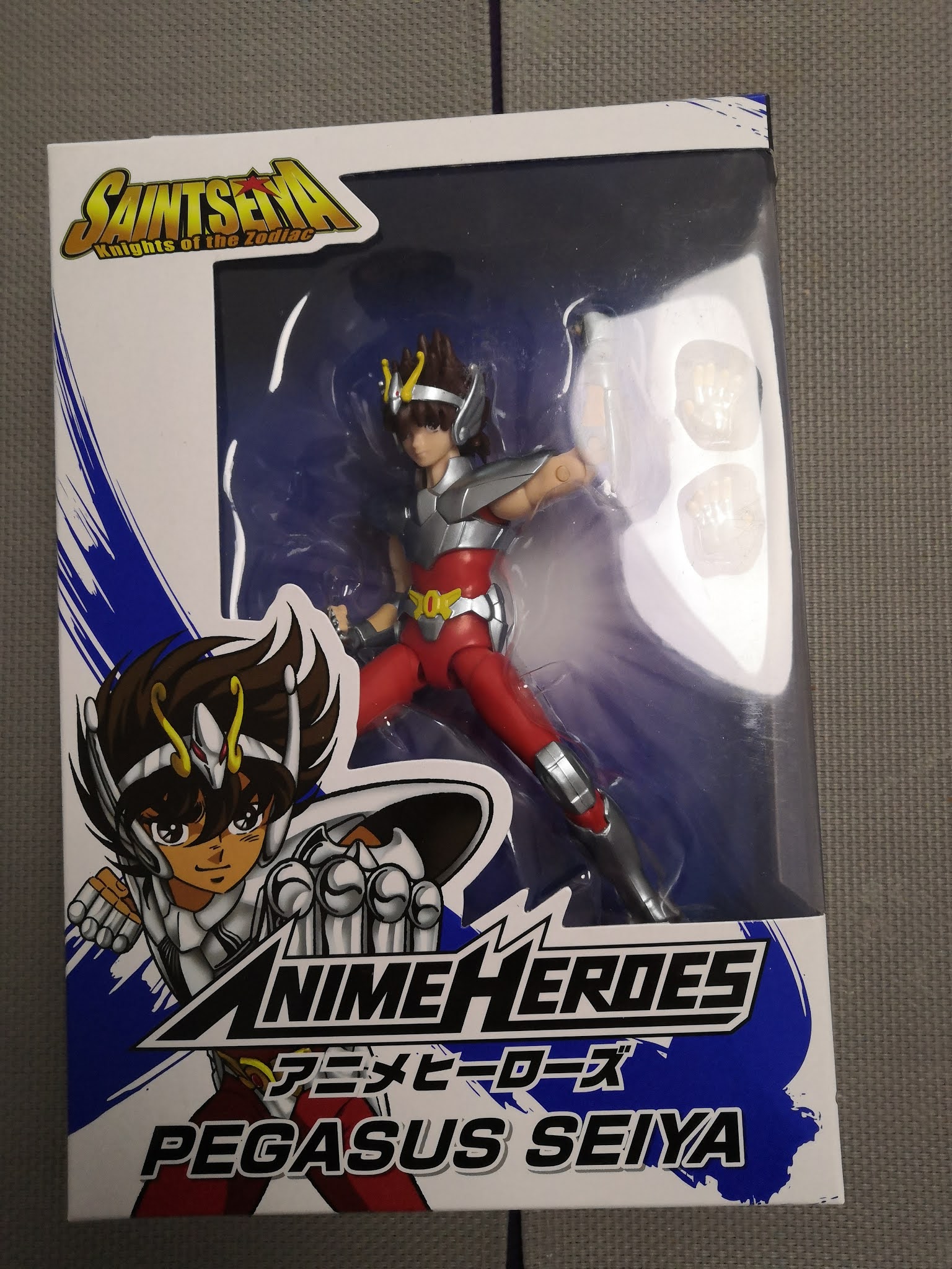 An Old Belgian Otaku: Unboxing Anime Heroes Pegasus Seiya